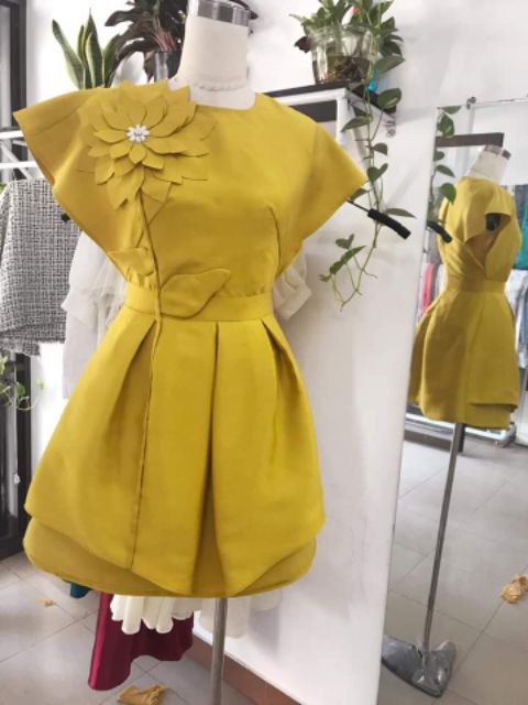 Đầm tafta cao cấp sang chảnh