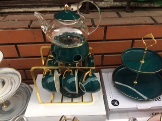Bộ ấm trà chiều đun phong cách Bắc Âu