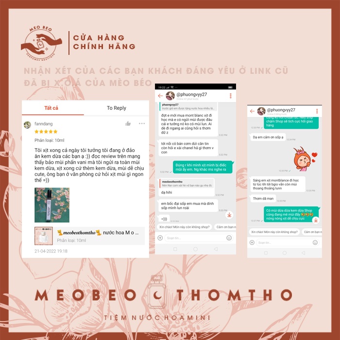🐈𝒎𝒆𝒐𝒃𝒆𝒐𝒕𝒉𝒐𝒎𝒕𝒉𝒐🐈Nước hoa 𝑆𝑖𝑔𝑛𝑎𝑡𝑢𝑟𝑒 𝑀𝑜𝑛𝑡 𝐵𝑙𝑎𝑛𝑐 M.on.b.l.a.n.c trắng nữ mini 2/5/10ml