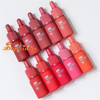 Son kem lì mịn peripera the ink velvet 10 màu chính hãng