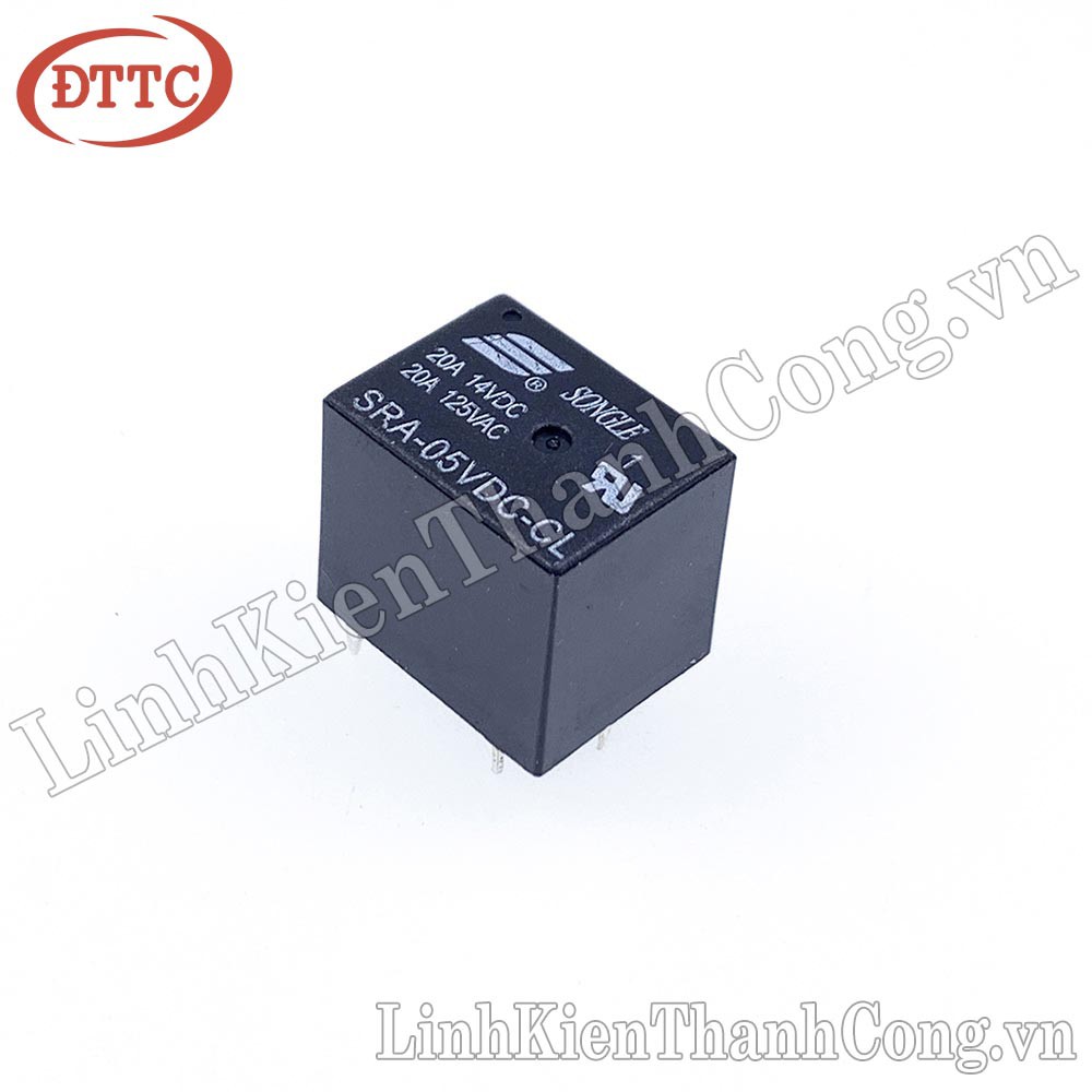 Relay SRA-05VDC-CL 5V 20A 5 Chân
