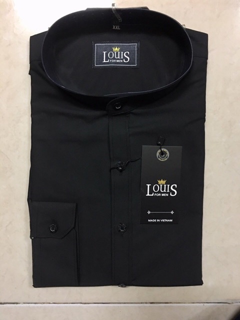 Áo sơ mi nam dài tay áo kiểu đẹp hàn quốc công sở Áo sơ mi nam Cổ Tàu nhiều màu LSM0021 | BigBuy360 - bigbuy360.vn