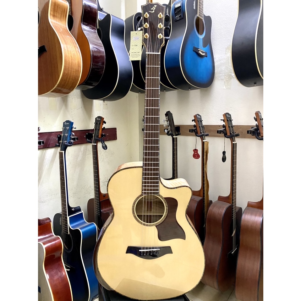 GUITAR BA ĐỜN ACOUSTIC T700 + ÂM THANH VƯỢT TRỘI + GỖ CÒNG CƯỜM TUYỆT ĐẸP + THIẾT KẾ KIỂU CÁCH + XỨNG ĐÁNG ĐỒNG TIỀN