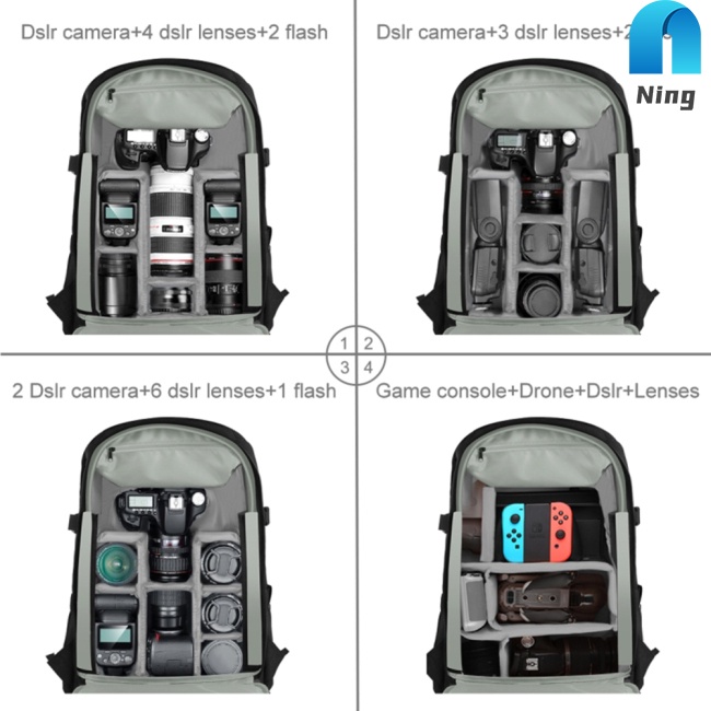 Ba Lô Đeo Vai Chống Thấm Nước Chống Trầy Xước Thích Hợp Cho Máy Ảnh Dji