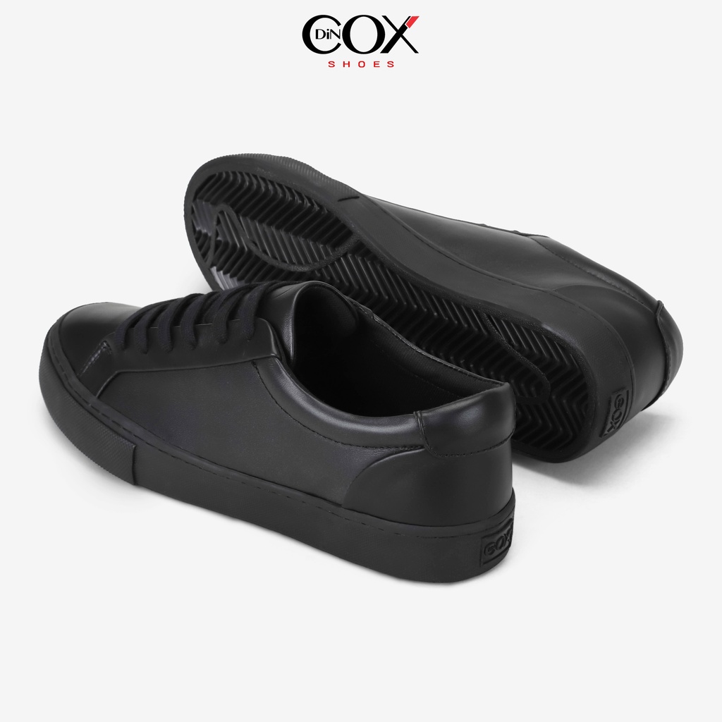 Giày Sneaker Da Unisex DINCOX D20BLACK Năng Động Cá Tính