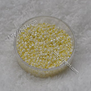 Cườm Nhật Matsuno màu vàng kem