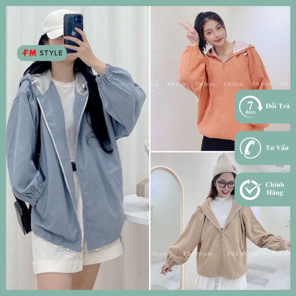 Áo Khoác Nhung Tăm Nữ Form Rộng Oversize I Áo Khoác Chống Nắng 2 Lớp Dễ Thương I Fmstyle Shop 206240052