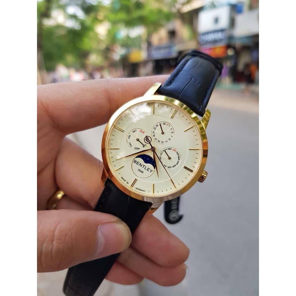 Đồng Hồ Nam BENTLEY moonphase BL1806 -20MKWB-MK-GL-T