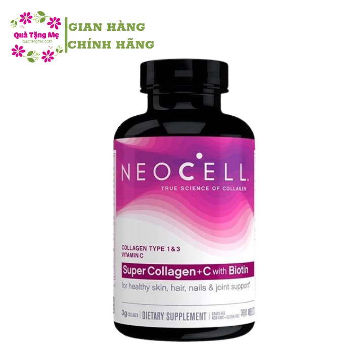 Viên uống Collagen Neocell Type 1 & 3 hộp 360 viên