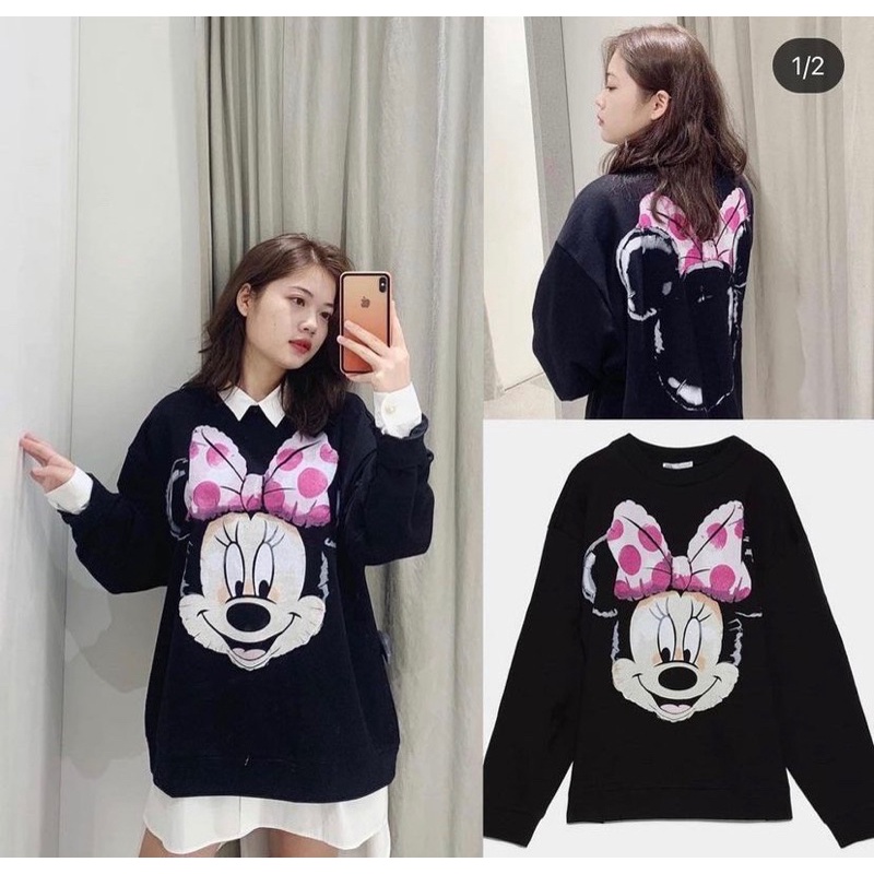 [FREESHIP - HÀNG LOẠI 1] ÁO NỈ MICKEY IN HAI MẶT SIÊU ĐẸP | BigBuy360 - bigbuy360.vn