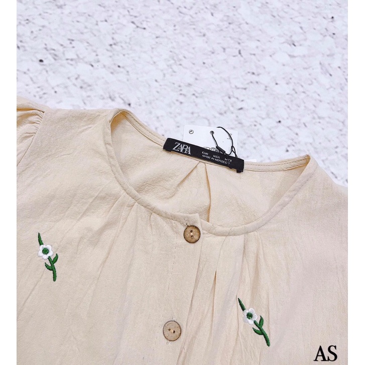 Sét bộ cúc họa mi thêu 5 cánh bigzie