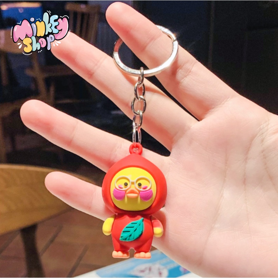 Móc Khóa Đẹp Hình Vịt Cute phụ kiện Túi Xách dễ thương - Minkey