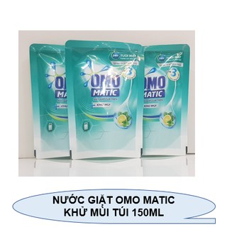- nước giặt omo matic khử mùi túi 150ml
