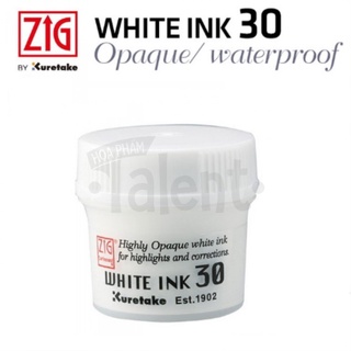 - mực trắng vẽ manga - zig white ink 30