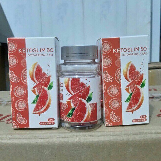 Viên Gcan Ketoslim Thái Lan hộp 30v date mới nhất