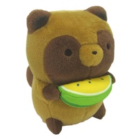 [Banpresto] Gấu bông Tanuki to Kitsune cáo chồn summer watermelon nhỏ dễ thương chính hãng Nhật Bản