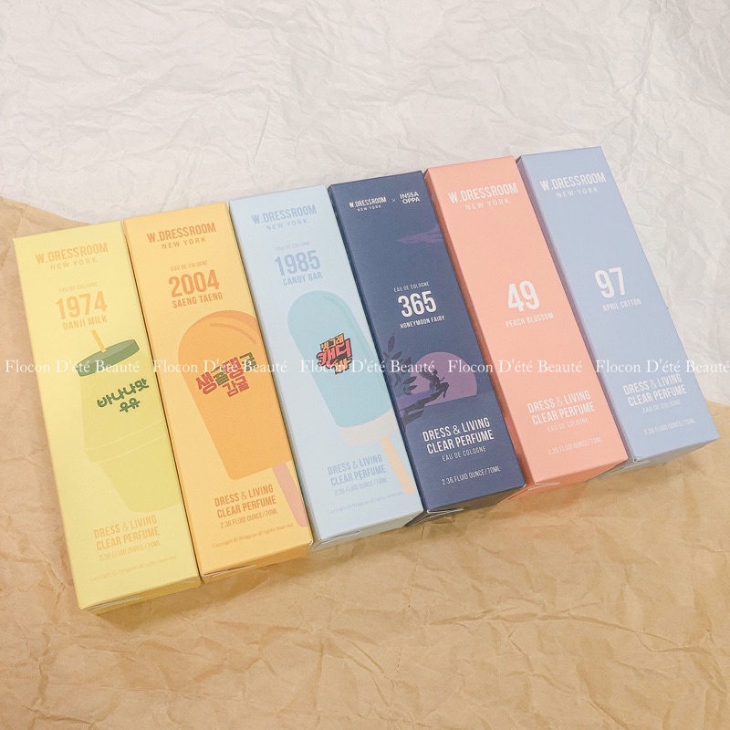 Nước hoa xịt thơm W.Dressroom 70ml/150ml