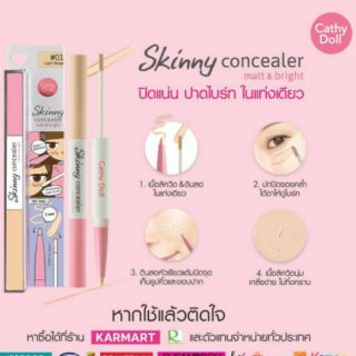 Kem che khuyết điểm dạng bút Cathy Doll Matt & Bright