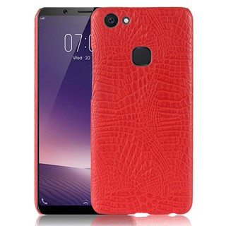 For VIVO V7 Plus Case Crocodile Pattern Skin Hard Cover