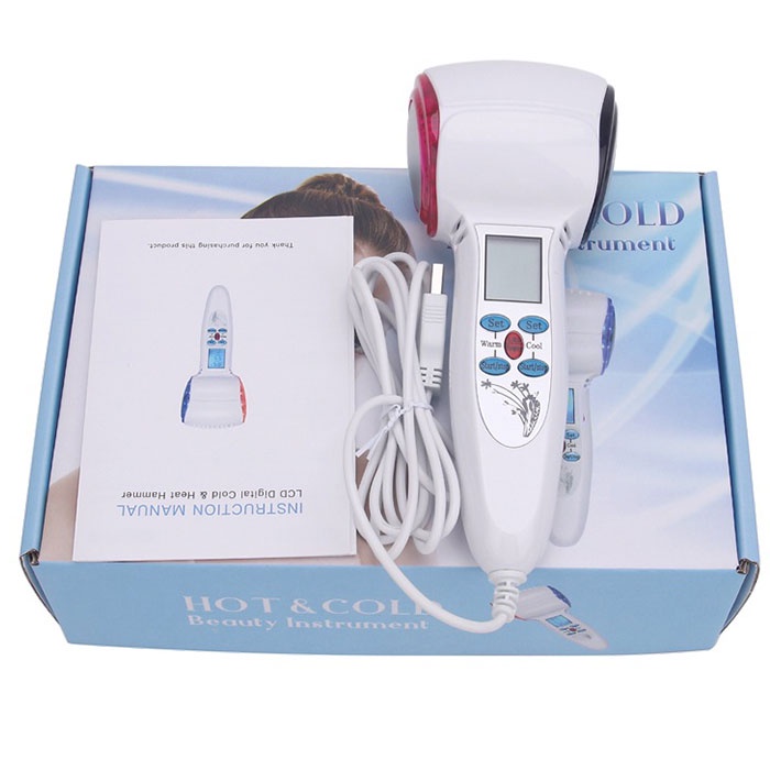 Búa Điện Di Nóng Lạnh Kết Hợp Ánh Sáng Sinh Học Dùng Trong Spa Giúp Trẻ Hóa Làn Da