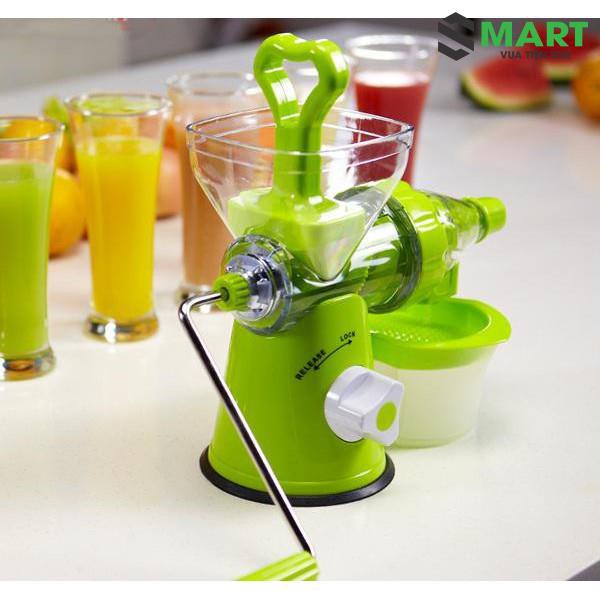 [BH 6 THÁNG] Máy Xay Sinh Tố Ép Hoa Quả Đa Năng Manual Juicer - Cho Ly Nước Ép Ngon Tuyệt Gia Dụng Thông Minh S-mart