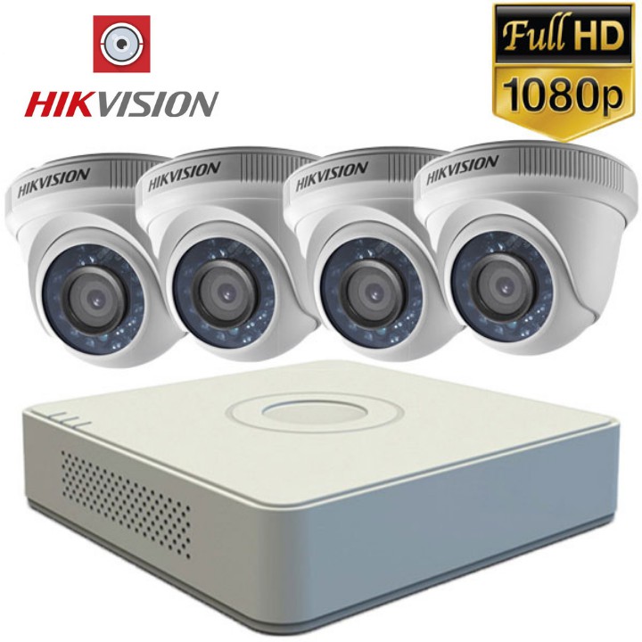 Đầu ghi hình HD-TVI 4 kênh vỏ nhựa DS-7104HGHI-F1 - Bảo hành 2 năm - đổi mới trong 14 ngày