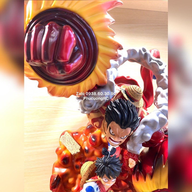 (Hết hàng) Mô hình One Piece - Luffy Gear 4 Wano 52cm