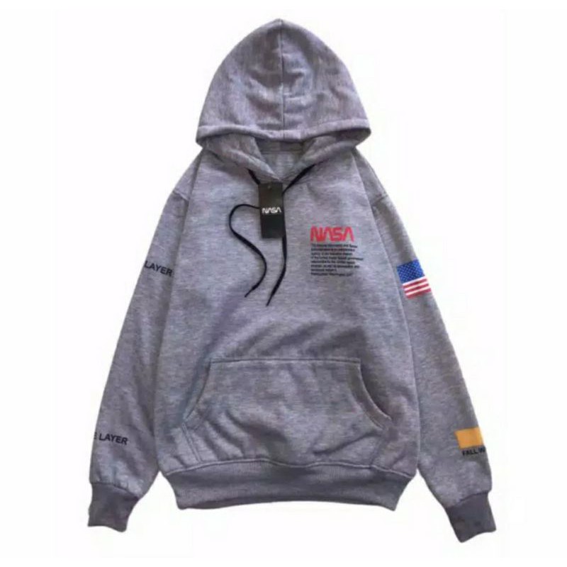 Áo Hoodie Họa Tiết Nasa Size L-Xl-Xxl