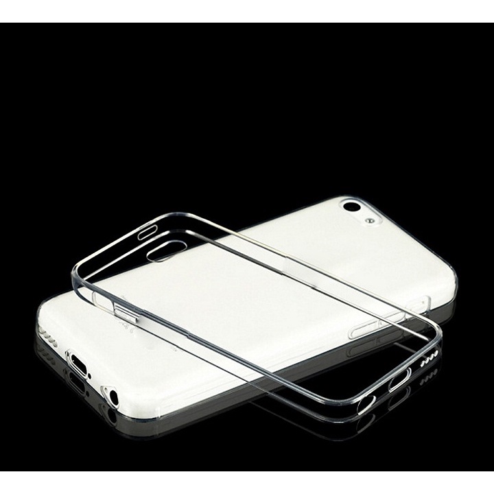 Ốp lưng dẻo trong suốt cho iPhone 5 / 5s / SE hiệu Ultra Thin mỏng 0.6mm, chống trầy xước