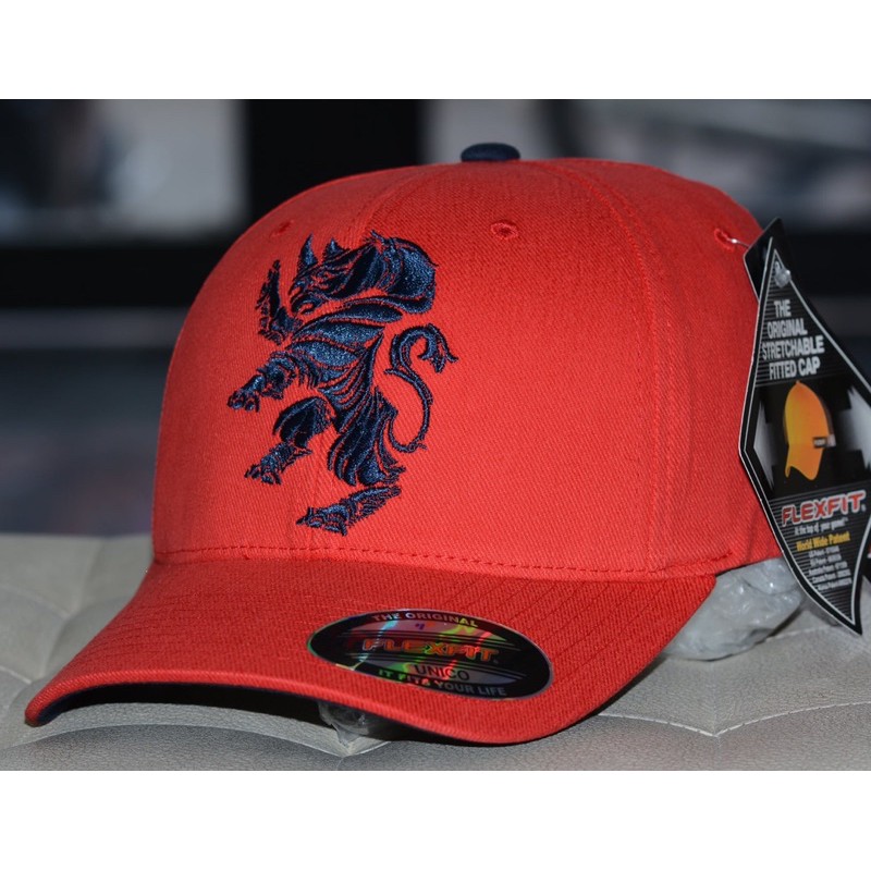 Nón bít đuôi Ecko Unltd Flexfit Cap Red {Full tem },Mũ lưỡi trai Thời Trang ecko màu đỏ { Hình thật 