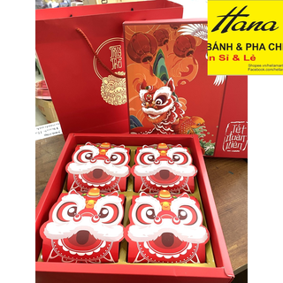 Hộp Trung Thu 4 bánh Kỳ Lân Chiêu Tài