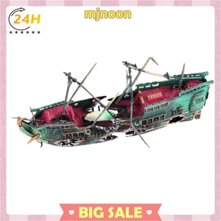 Đồ chơi mô hình tàu đắm trang trí bể cá cảnh