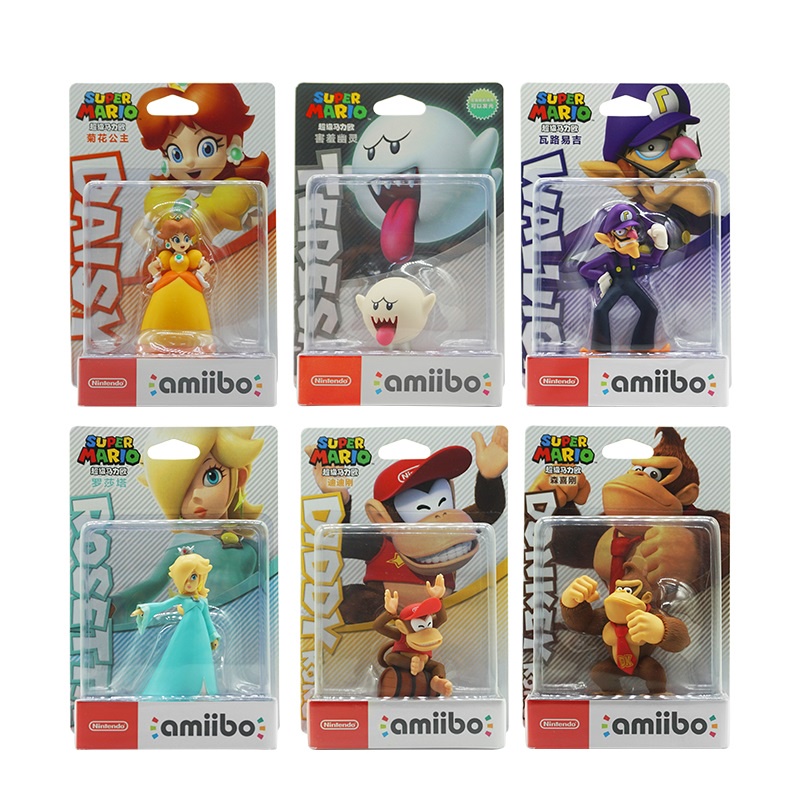 Nintendo Nhân Vật Game Amiibo Mario Odyssey Series Rosalina / Peach / Bowser / Boo / Goomba / Daisy / Diddy / Donkey Kong / Koopa / Wario