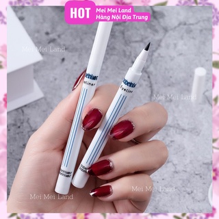 Bút Kẻ Mắt Nước BOBEINI Màu Đen Nâu Tự Nhiên Vỏ Trắng Xanh Chống Lem Lâu Trôi