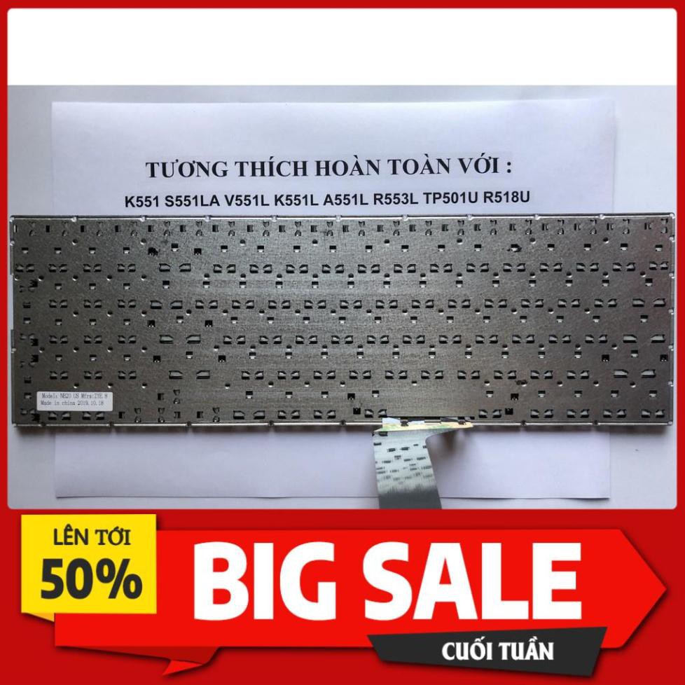 [ Hàng Mới 100% ] Bàn phím Laptop Asus S551 K551 S551L R553L S551LN V551 K551L Hàng Zin Bảo Hành 12 Tháng | BigBuy360 - bigbuy360.vn