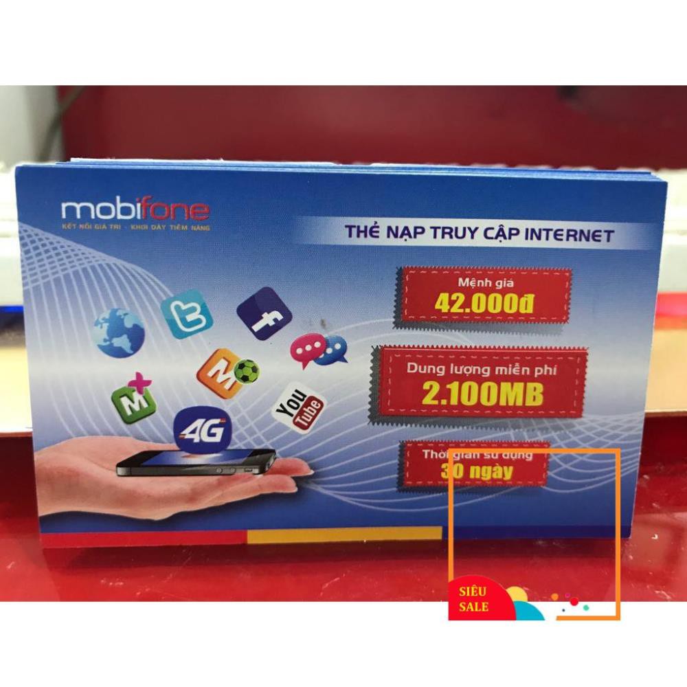 ( KHO THẺ DATA) SIM THẺ DATA 5GB 3.5GB 2.1GB THE DATA 2.8GB SD 30 NGÀY THẺ DATA 1.4GB VA 1G SD 10 NGÀY 3G/4G MOBI