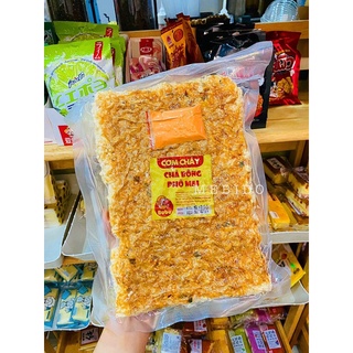 Cơm cháy chà bông trứng muối - phô mai
