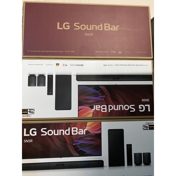 Loa Thanh SoundBar LG SN5R 4.1 CH Model Mới