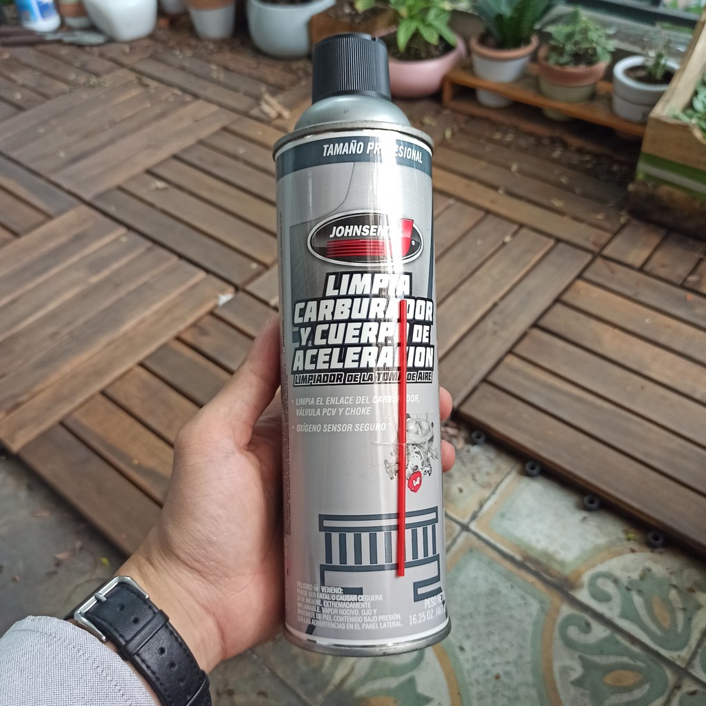 Chai Xịt Vệ Sinh Bình Xăng Con Johnsen’s Carb Cleaner