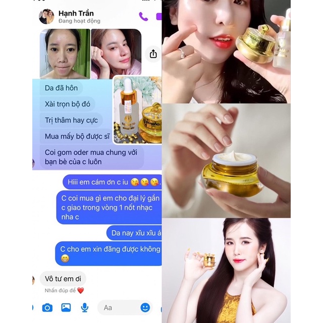 🎋𝗖𝗵𝗶́𝗻𝗵 𝗛𝗮̃𝗻𝗴 𝗕𝗮𝗺𝗯𝗼𝗼-𝗚𝗶𝗮́ 𝗖𝘁𝘆🎋Set Kem Face+Serum Bamboo - dưỡng trắng nhanh,căng bóng