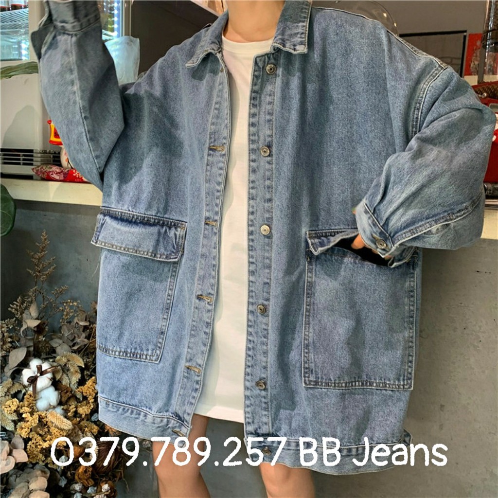 [Sỉ] Áo khoác jeans đẳng cấp sang trọng Top 3 của Chiwawa Family LE Kingbag Timber đủ size nha