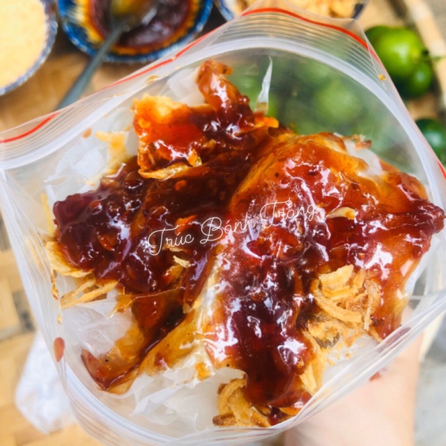 BÁNH TRÁNG DẺO SỐT BÒ