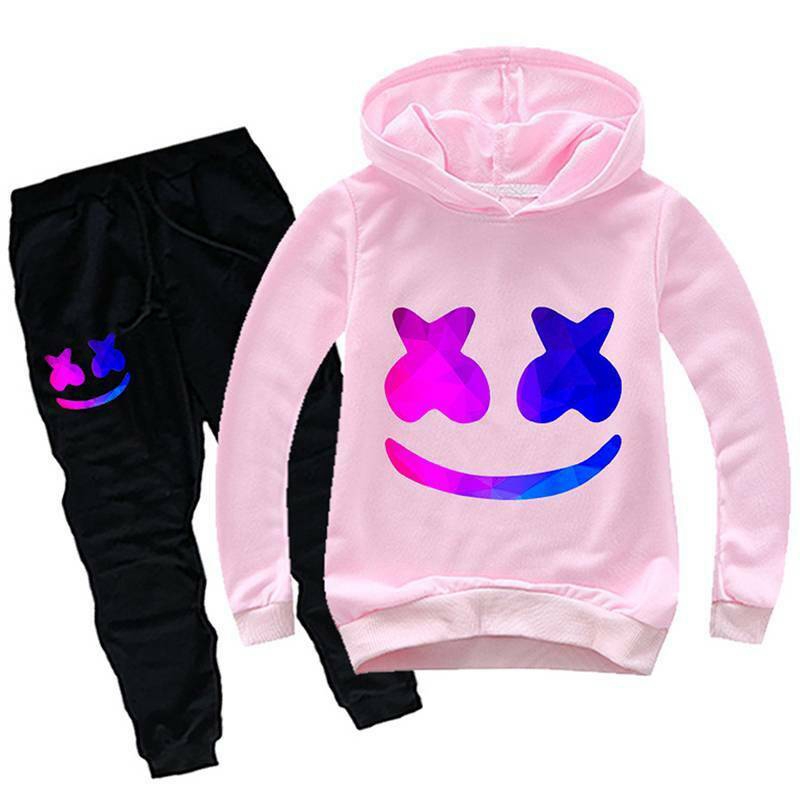 Bộ Áo Tay Dài Có Túi Giữ Ấm 2 Tay Và Nón Hoodie+Quần Dài Thun Họa Tiết 3d Cho Các Bé Nhỏ Sơ Sinh