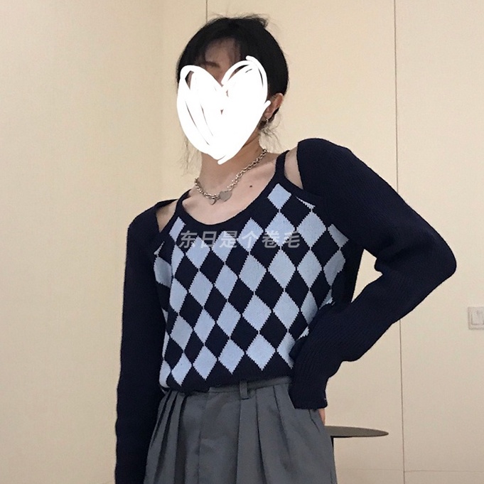 Áo Sweater Tay Dài Kẻ Sọc 2 Màu Thời Trang Mùa Thu Cho Nữ | BigBuy360 - bigbuy360.vn