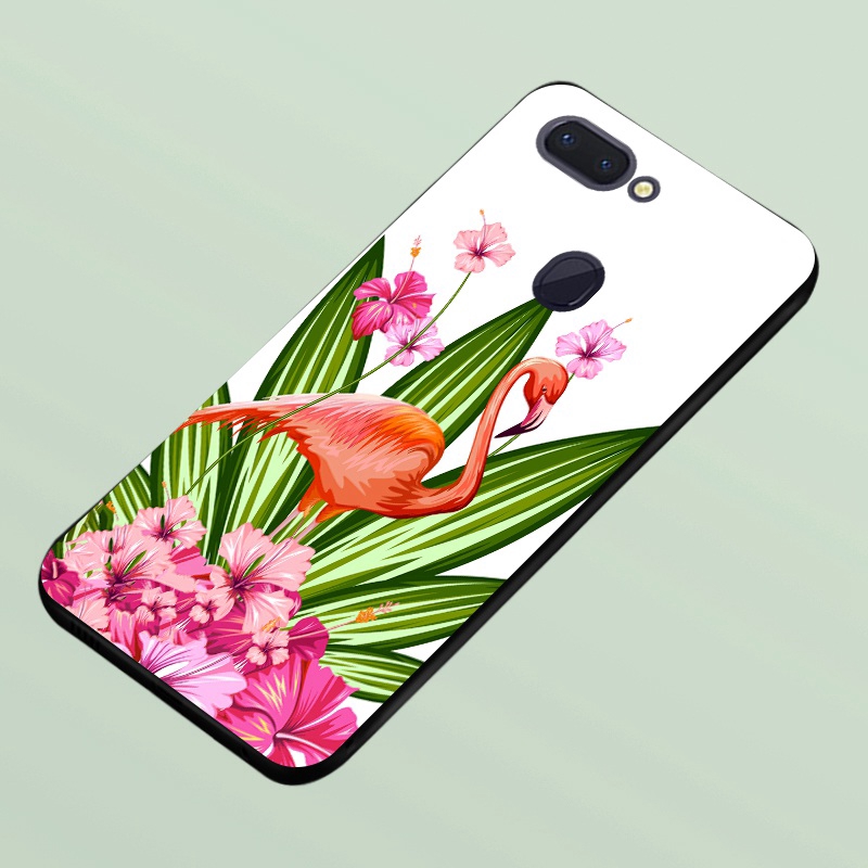 Ốp Lưng Silicone In Chữ Happy Birthday Thời Trang Cho Oppo R15 R17 R19 F11 Realme 3 5 C2 Reno Z 10x X Pro K3 A1k Lite