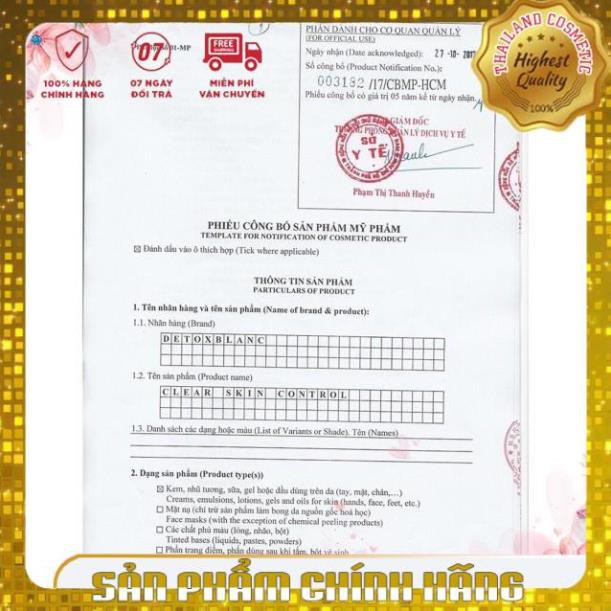 Gel rửa tay 300ml Detox Blanc