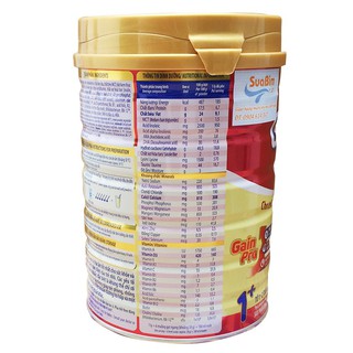 Sữa Bột Dielac Grow Plus Đỏ 1+ 850g Vinamilk HSD 30/05/2025 (tặng quà ngẫu nhiên)