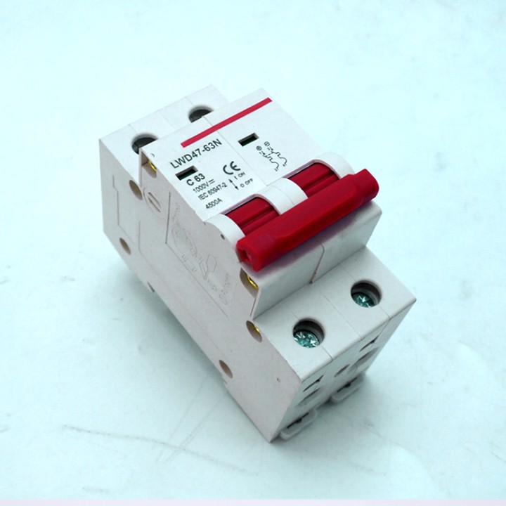 Át 1 chiều aptomat cb 1000V DC bảo vệ quá tải cho pin năng lượng mặt trời 16A/20A/25A/32A/40A/63A Thiết bị điện giá tốt