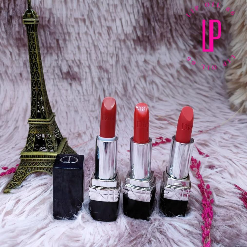 Son Dior Rouge Dior mini 1.5g mềm mại tự tin vô cùng sang chảnh