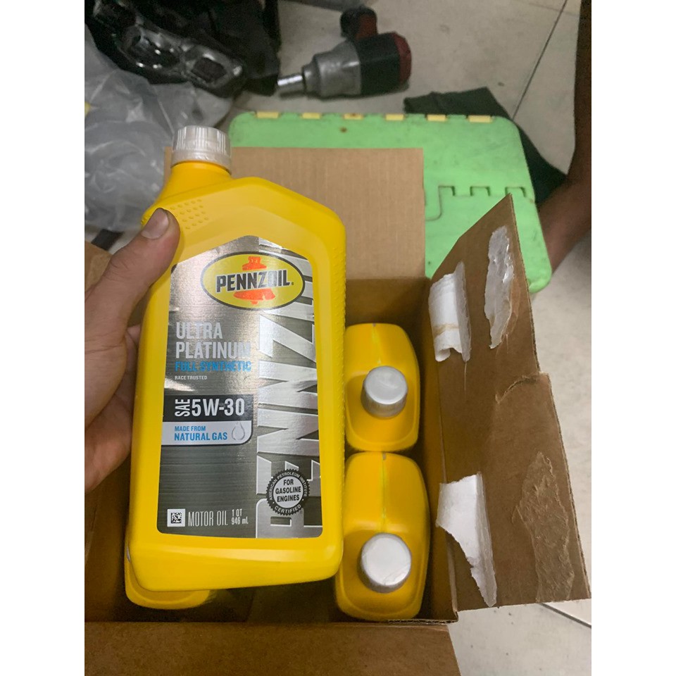 Nhớt tổng hợp cao cấp xe tay ga Pennzoil Ultra Platinum 5W-30